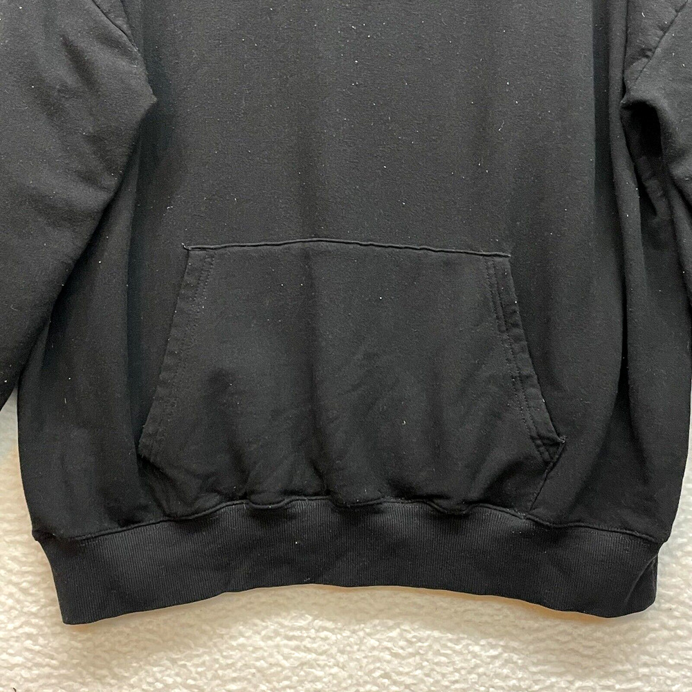 Buffalo Sweatshirt Womens Extra Large Black Hoodie David Bitton Athleisure Gym - Picture 5 of 10